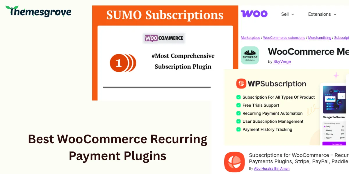 10 Best WooCommerce Recurring Payment Plugins Compared (2025)