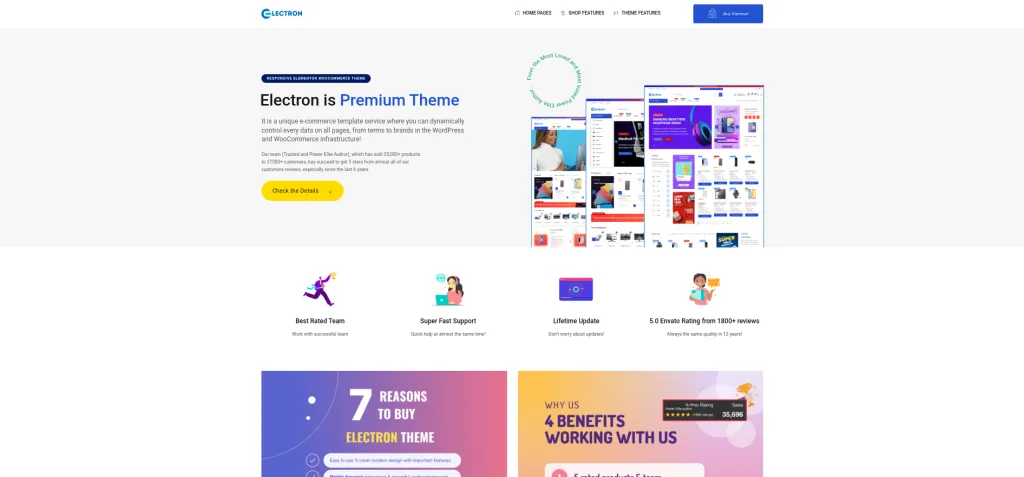 Electron WP Theme