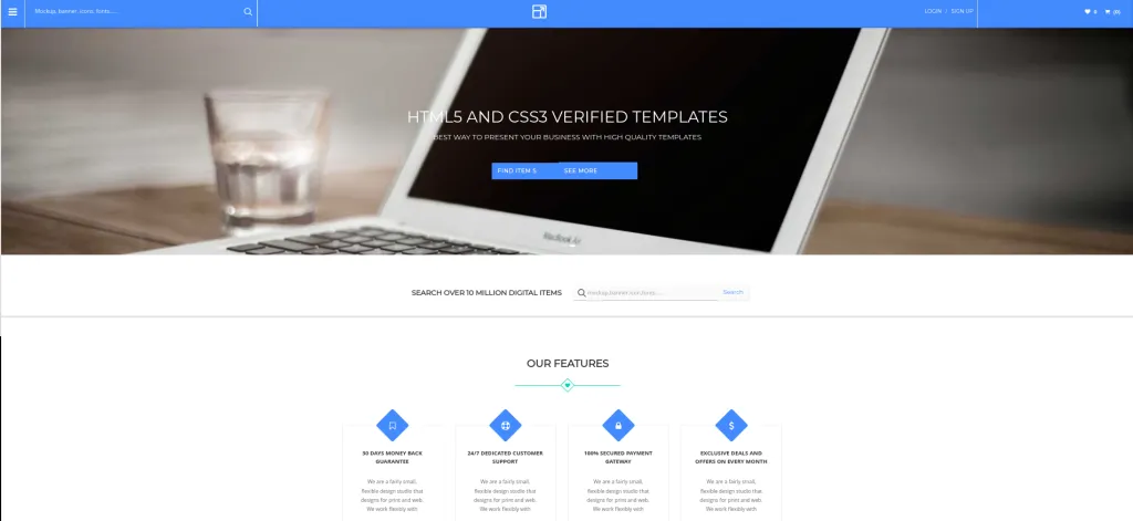 Restored MarketPlace Theme