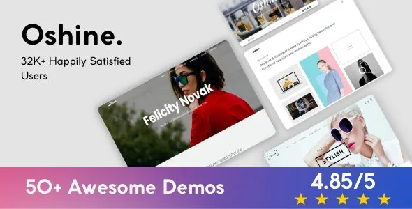 15 Best WordPress Photography Themes of 2023 01 Oshine Product Banner. Large Preview
