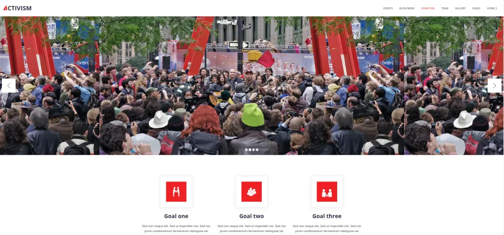 10 Best Calendar Wordpress Themes Activism WordPress Theme