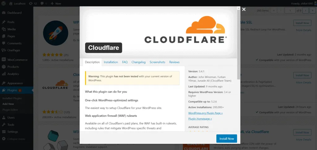 Add Plugins ‹ Localhost — WordPress 1024x486
