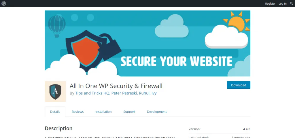 All In One WP Security Firewall 1024x482