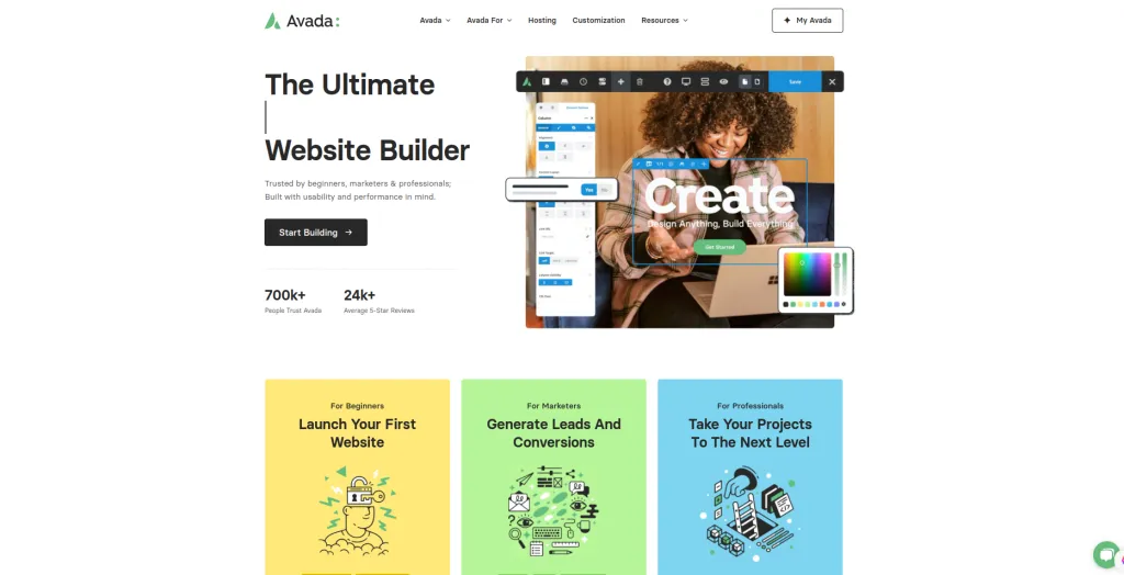 The Definitive List of 10 Best Personal Branding WordPress Themes You Need! Avada WordPress Theme