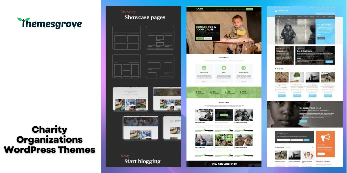 Best Charity Organizations WordPress Themes