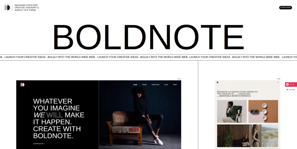 10 Best Graphic Design WordPress Themes Boldnote WordPress Themes