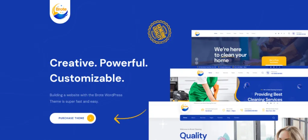 Beyond Laundry: Unveiling The 10 Best Wordpress Dry Cleaning Themes Brote Wp Theme