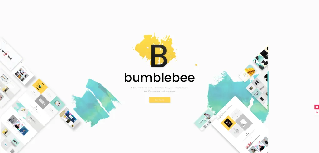10 Web Design Agency WordPress Themes Bumblebee Theme