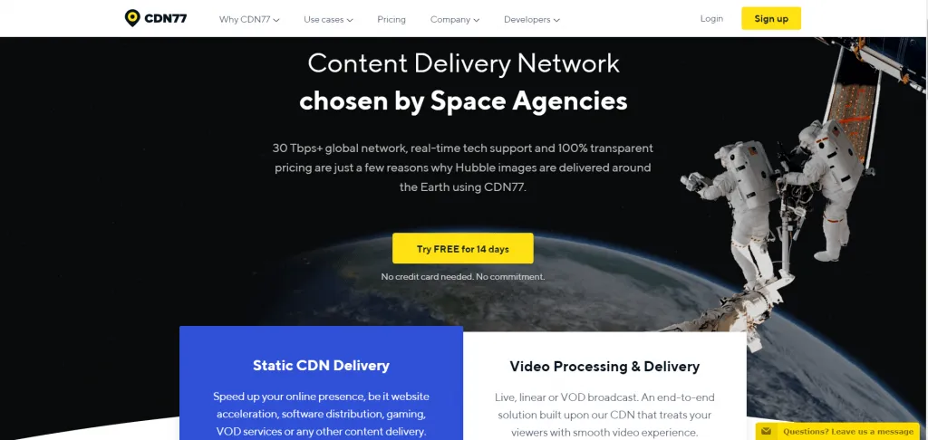 Content Delivery Network CDN Used By Space Agencies CDN77 Com 1024x486
