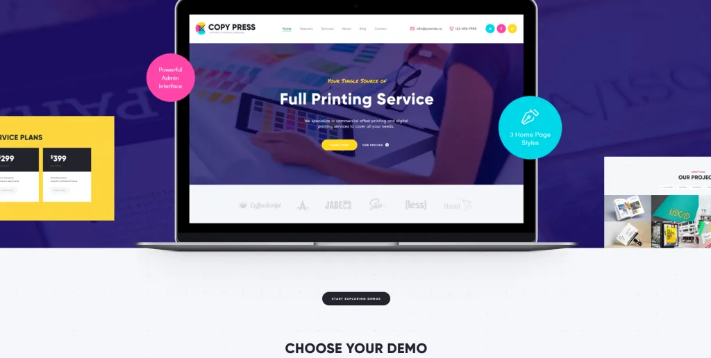 10 Best Graphic Design WordPress Themes CopyPress Graphic Design WordPress Themes