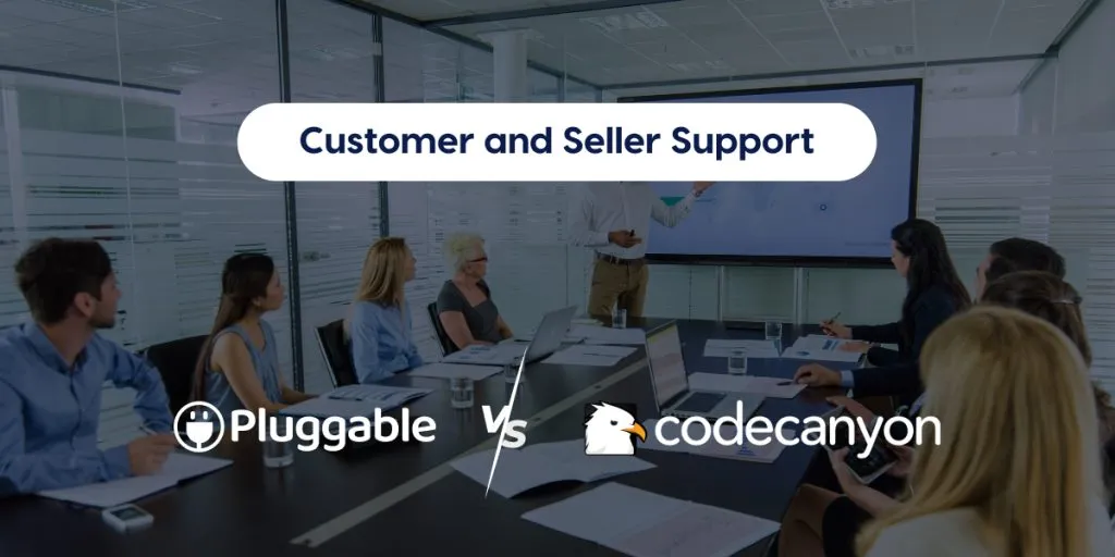 The Ultimate Showdown: Pluggable vs CodeCanyon - Which Marketplace Reigns Supreme? Customer and Seller Support