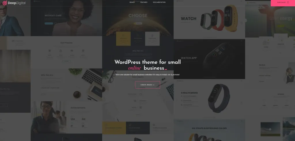 10 Web Design Agency WordPress Themes DeepDigital Web Design Agency WordPress Themes