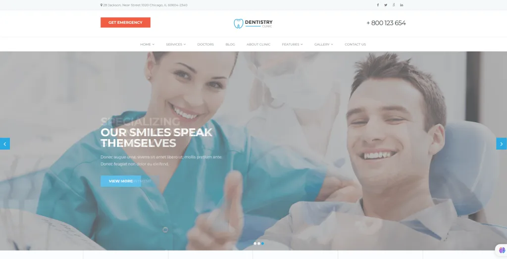 The Definitive List of #12 Best Dental WordPress Themes You Need Now! Dentistry WordPress Theme