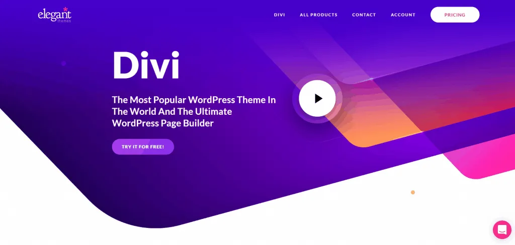 12 Best WordPress Theme Framework of 2023 Divi — The Ultimate WordPress Theme Visual Page Builder 1024x489
