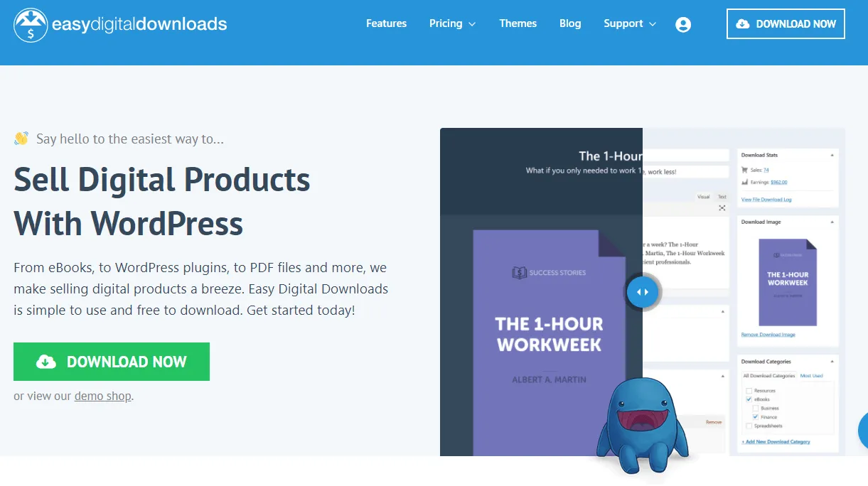 8 Best WordPress eCommerce Plugins of 2024 Easy Digital Downloads Sell Digital Downloads With WordPress 1