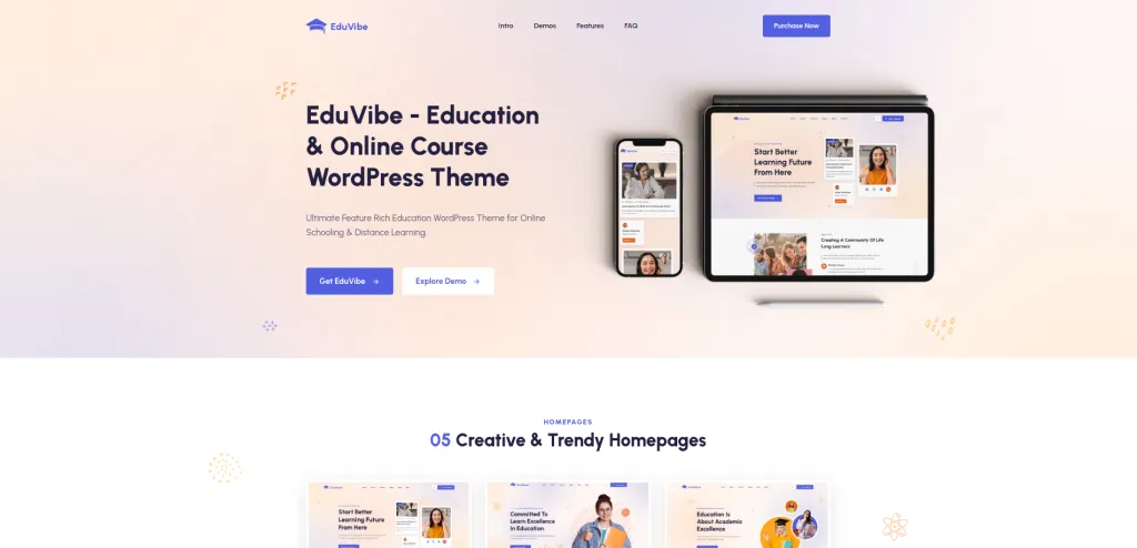 8 Best Online Course WordPress Themes EduVibe WordPress Themes