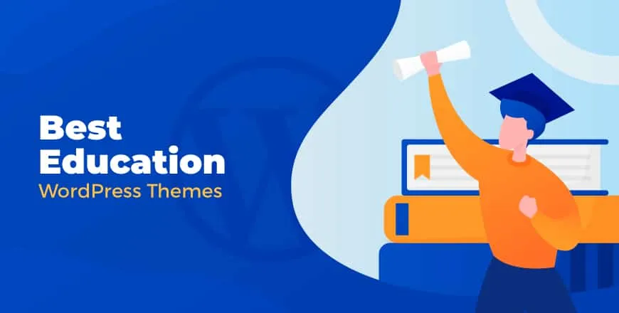 Education WordPress theme website preview