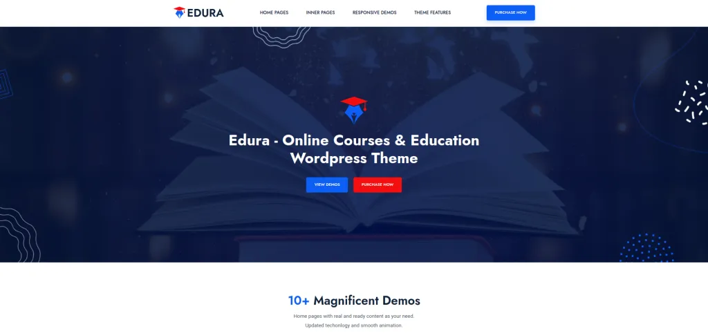 8 Best Online Course WordPress Themes Edura Online Course WP Theme
