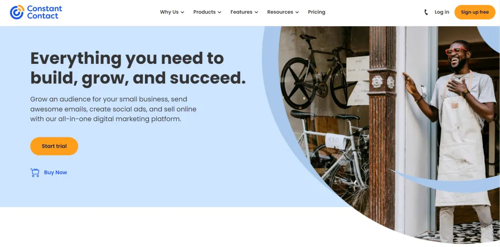 10 Best Marketing Automation Tools for Small Businesses Email Marketing Software Constant Contact 1024x507