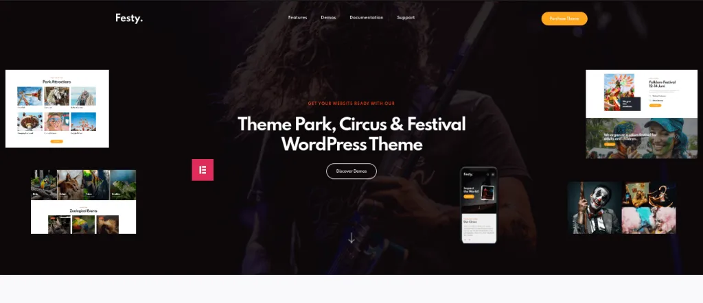 10 Best Festivals WordPress Themes Festy Theme