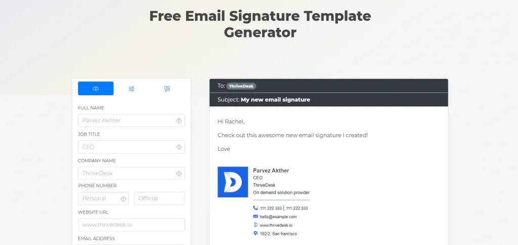6 Best Free Email Signature Generator of 2023 free email signature generator