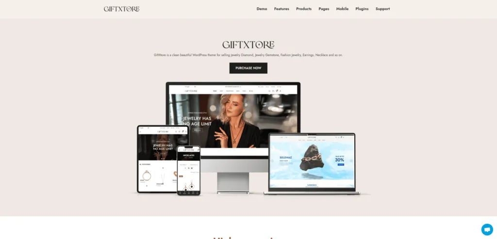 GiftXtore Theme