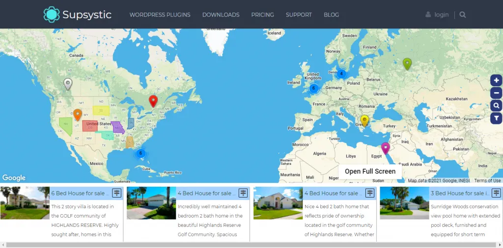 7 Best WordPress Map Plugins of 2023 Google Maps Easy 1024x506