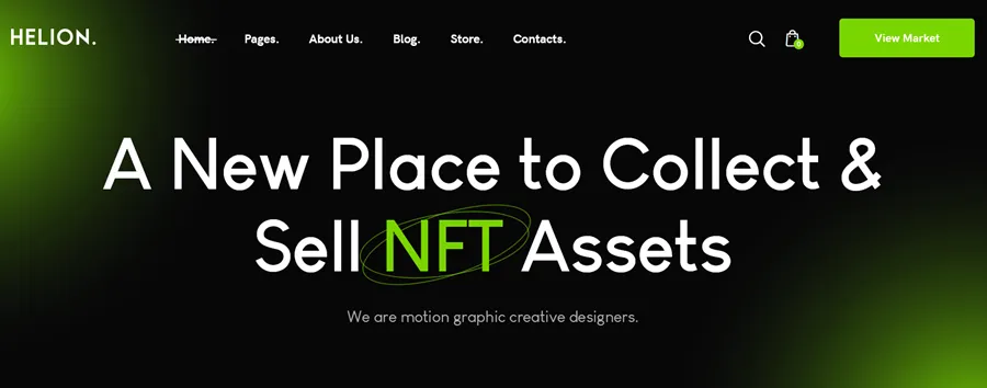 12 Best Animated WordPress Themes Helion WordPress theme