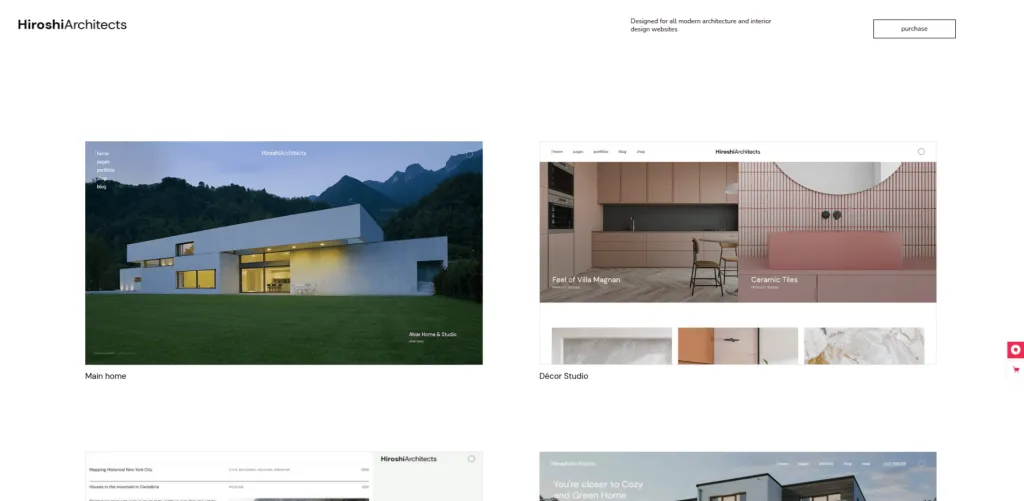Don't Miss Out! The Best WordPress Interior Design Themes of the Year Revealed! Hiroshi WordPress Theme