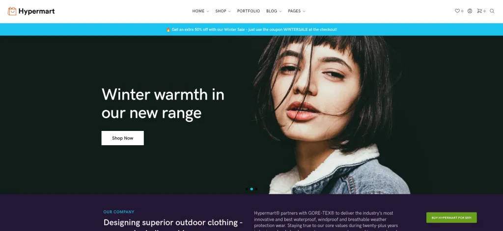 10 Best Fastest eCommerce WordPress Themes Hypermart Fastest ecommerce WordPress Themes