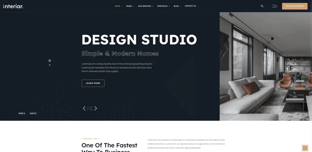 Don't Miss Out! The Best WordPress Interior Design Themes of the Year Revealed! Interiar WordPress Theme