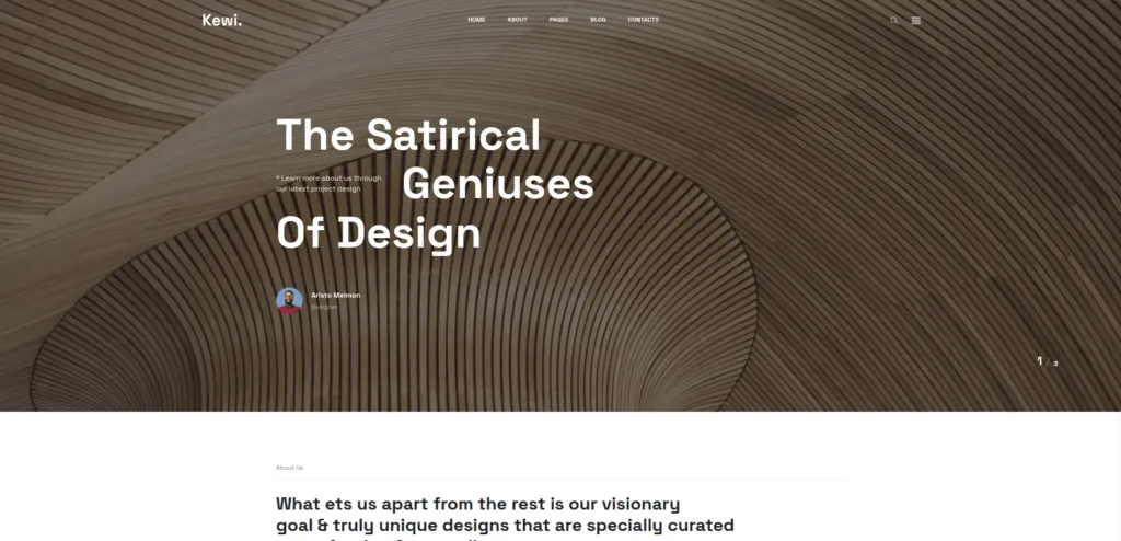 $5 WordPress Themes That Look Like a Million Bucks! Kewi WordPress Theme