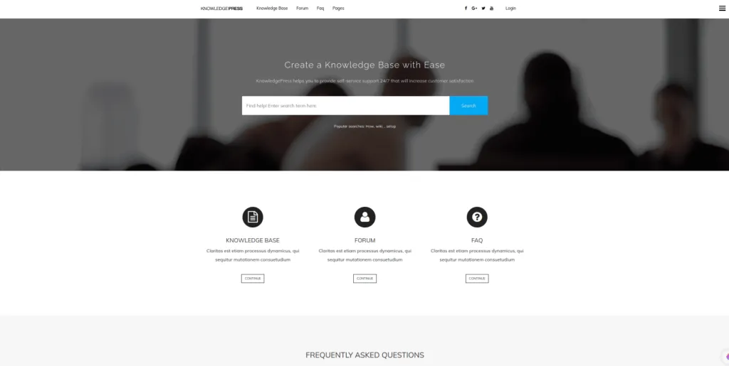 KnowledgePress wp theme