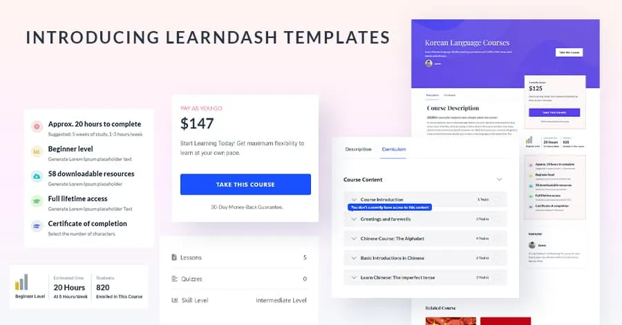 learndash template