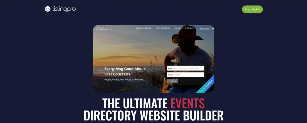 ListingPro WordPress Directory Listing Theme Preview ThemeForest 1 1024x411