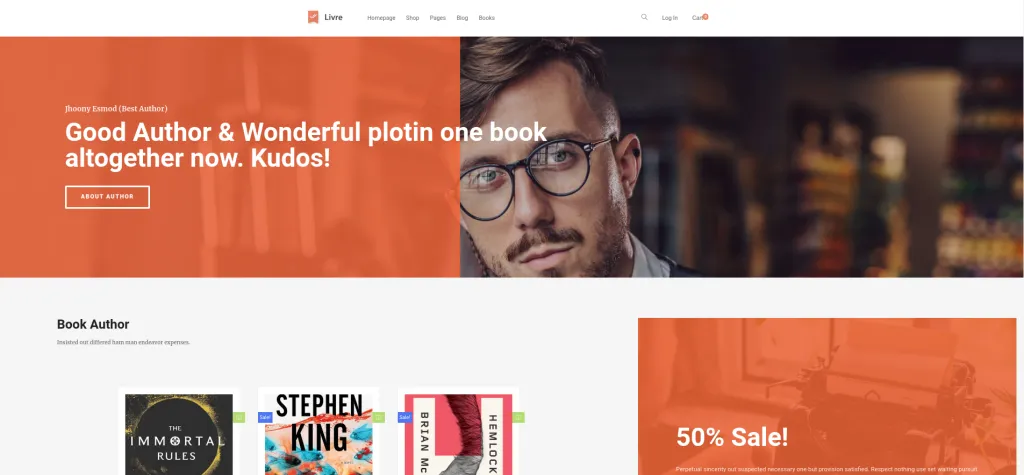 10 Best Bookstore WordPress Themes Livre Bookstore WordPress Themes