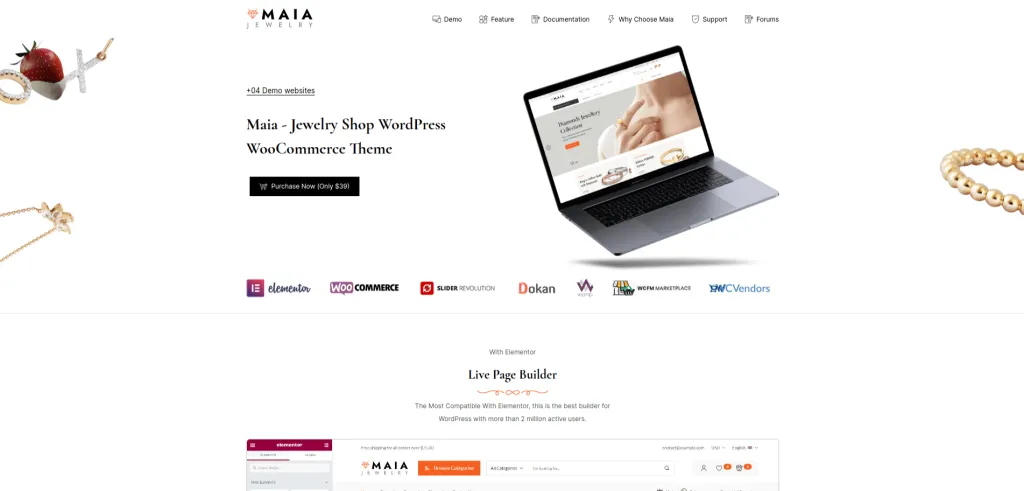 Maia WordPress Theme
