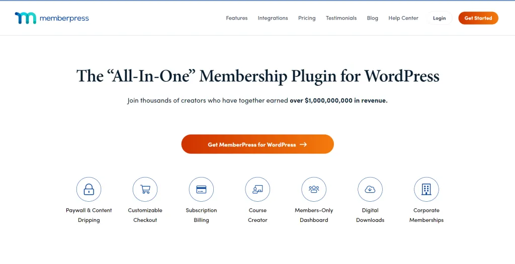 7 Best WordPress Subscription Plugin MemberPress 1 Membership LMS WordPress Plugin 1024x526