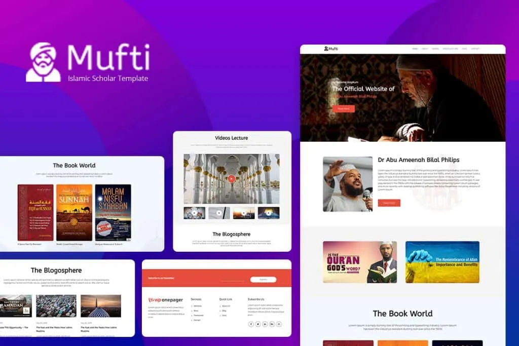 4 Best Charity Website Templates to Create Charity Website in 2024 Mufti1 1024x683
