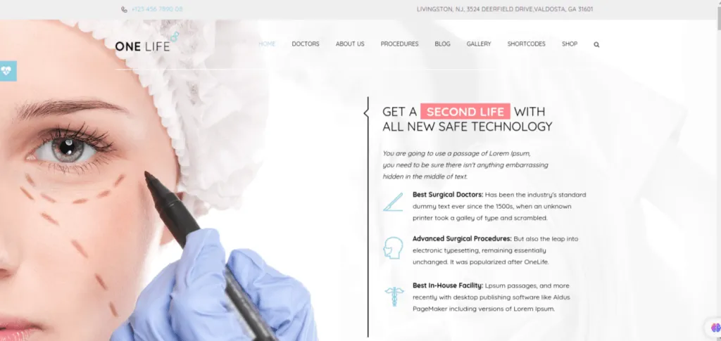 The Definitive List of #12 Best Dental WordPress Themes You Need Now! OneLife Dental WordPress Theme