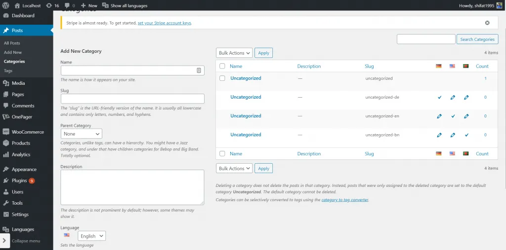 How to Create a Multilingual WordPress Website with WPOnepager Onepage Builder » OnePager 50 1024x507