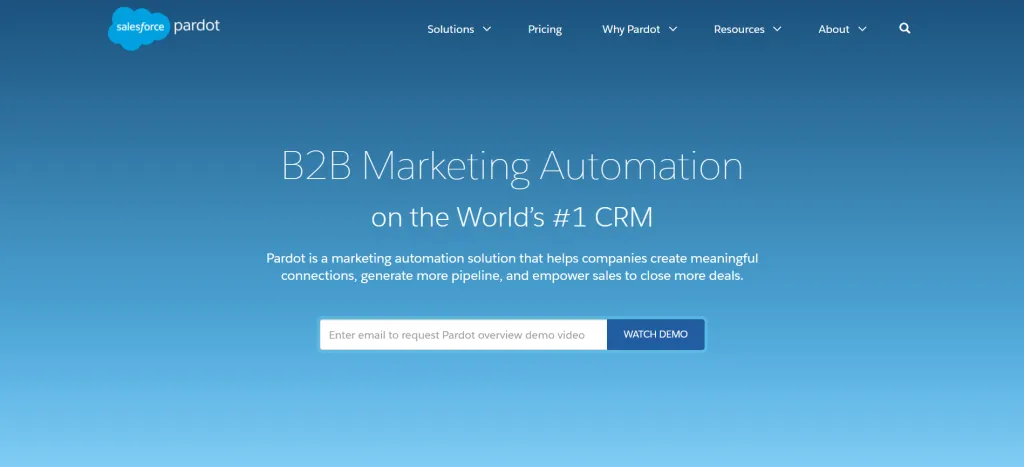 10 Best Marketing Automation Tools for Small Businesses Pardot Powerful B2B Marketing Automation By Salesforce 1024x467
