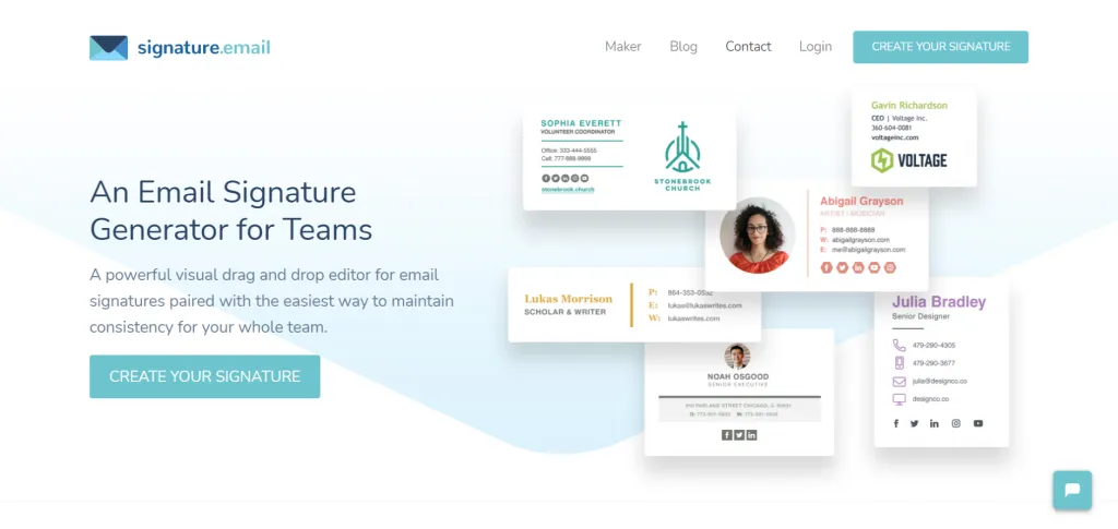 6 Best Free Email Signature Generator of 2023 Powerful Email Signature Generator For Teams Signature Email 1024x485