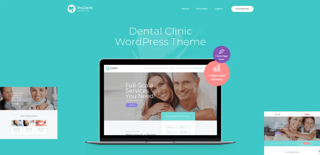 The Definitive List of #12 Best Dental WordPress Themes You Need Now! ProDent WordPress Theme