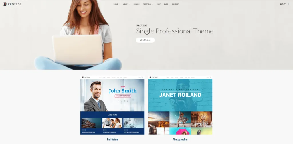 10 Best WordPress Journalist Themes to Upgrade Your Journalism Site! Protege WP Theme