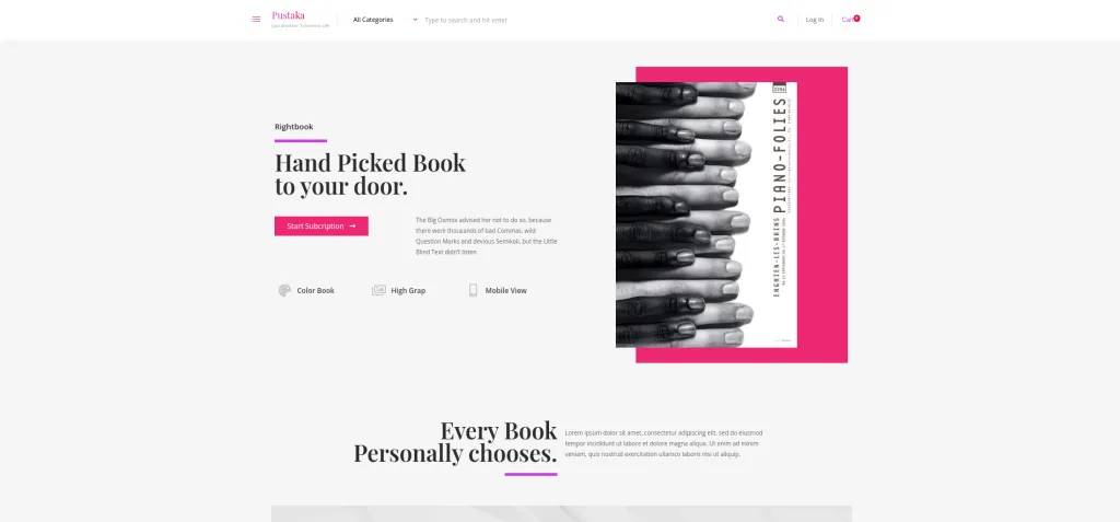 10 Best Bookstore WordPress Themes Pustaka WordPress Theme