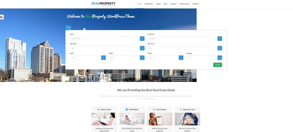 10 Best Property Management WordPress Themes Realproperty management