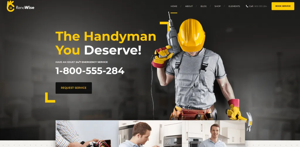 Crafting Success: 8 Best WordPress Carpenter Themes RenoWise