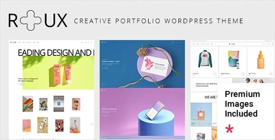 12 Best Animated WordPress Themes Roux WordPress theme