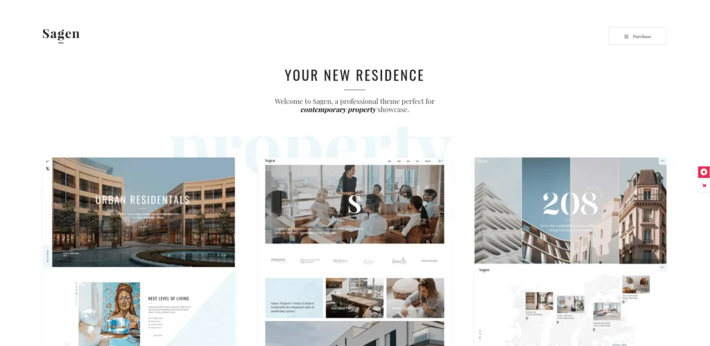 Don't Miss Out! The Best WordPress Interior Design Themes of the Year Revealed! Sagen WordPress Interior Design Themes